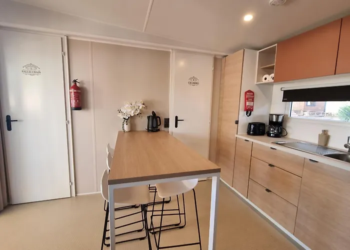 Kemping De Reve Au 5 Etoiles La Yole Mobil-home Premium 6 Pers *