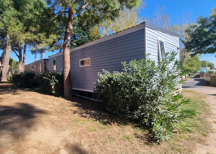 Kemping De Reve Au 5 Etoiles La Yole Mobil-home Premium 6 Pers Vendres